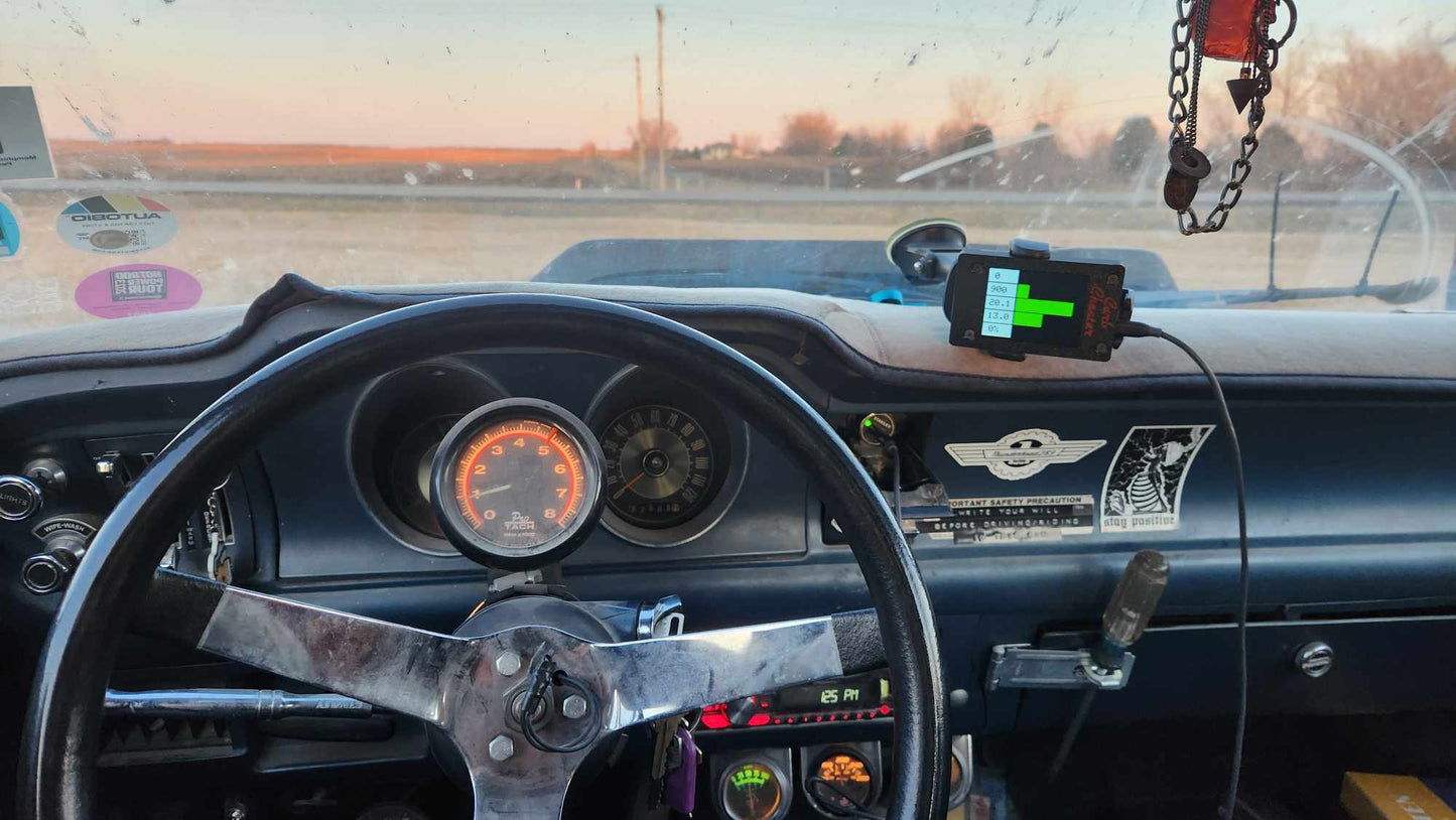 Display for Carb Cheater