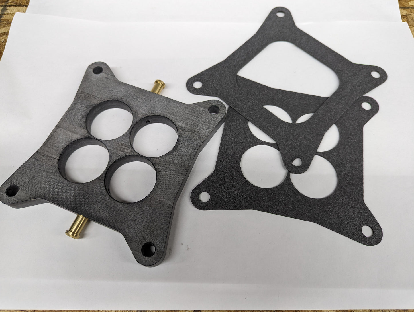 Carb Spacer - Dual Vacuum Port