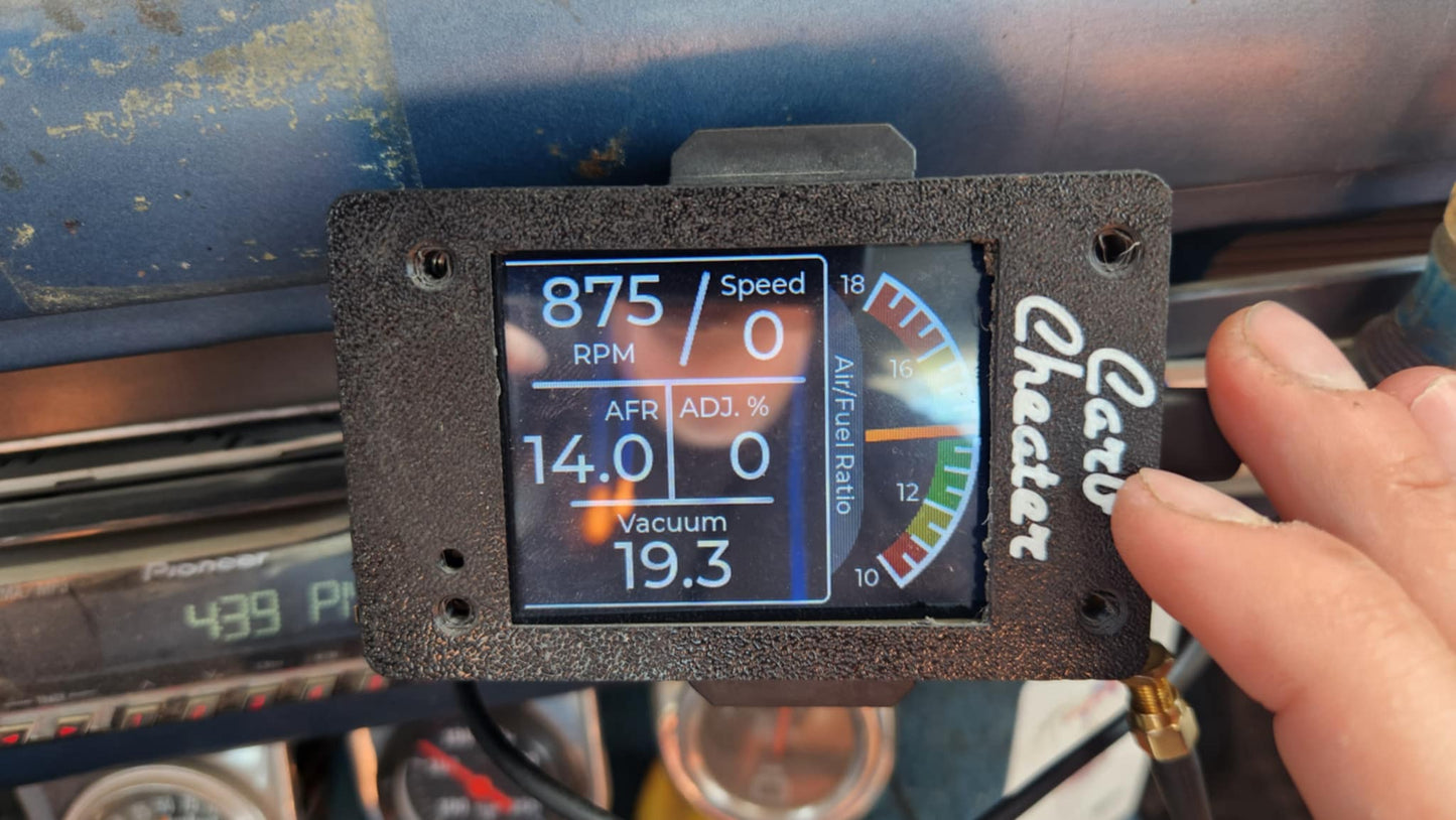 Display for Carb Cheater