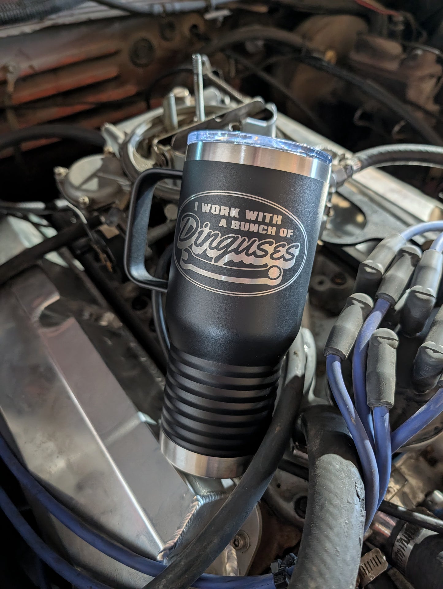 20oz mug - Work With Dinguses